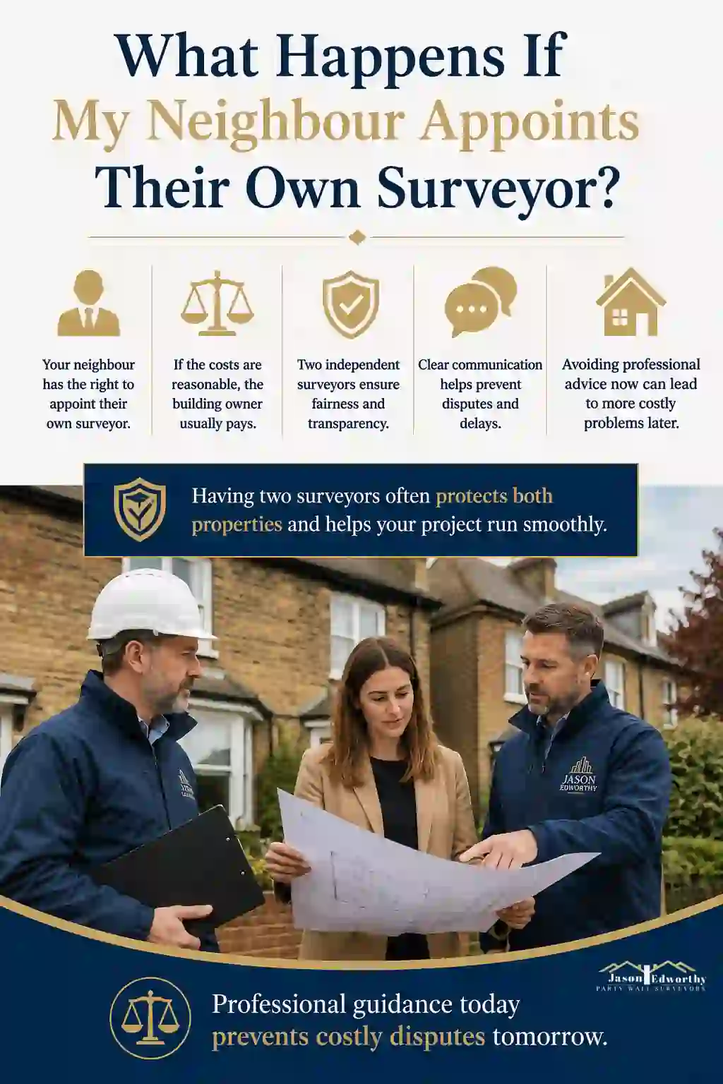 What Happens If My Neighbour Appoints Their Own Surveyor Wombwell?