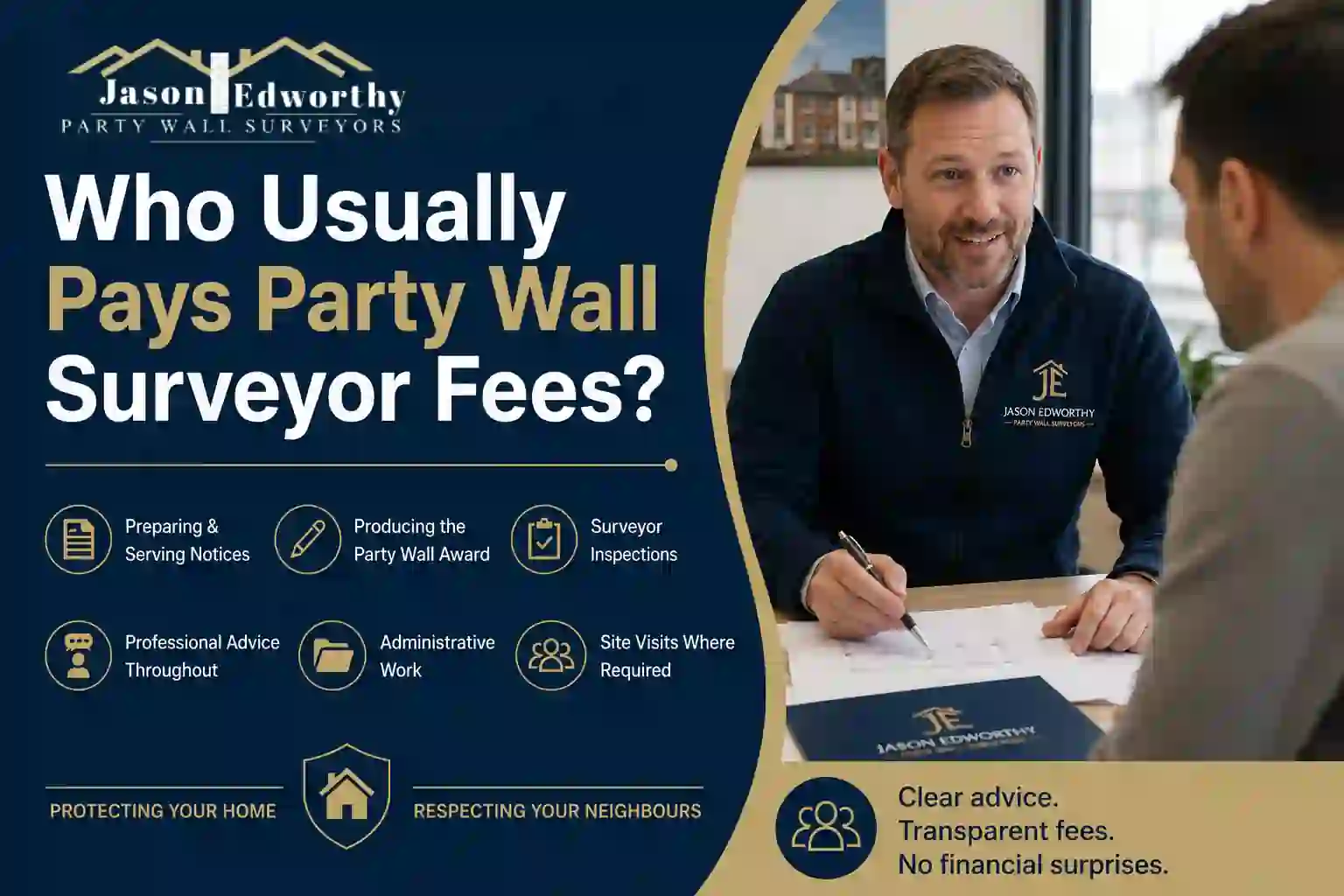 Who Usually Pays Party Wall Surveyor Fees Wombwell?